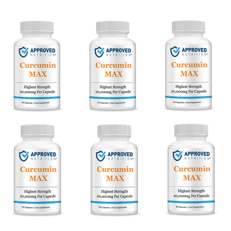 Approved Nutrition Super-Curcumin Max (5 bottles - Get 1 Free (6 total))