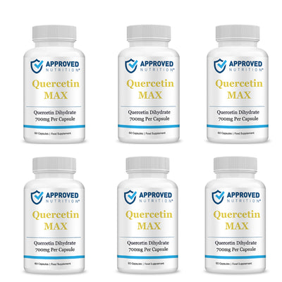 Approved Nutrition High-Strength Pure QuercetinMax (Sophora Japonica) (5 bottles - Get 1 Free (6 total))