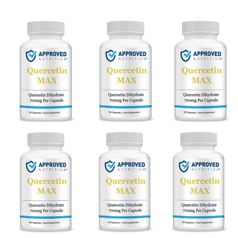 Approved Nutrition High-Strength Pure QuercetinMax (Sophora Japonica) (5 bottles - Get 1 Free (6 total))
