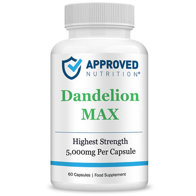 Approved Nutrition DandelionMax 10:1 Extract (5g Per Capsule) (1 Bottle (60 Capsules))