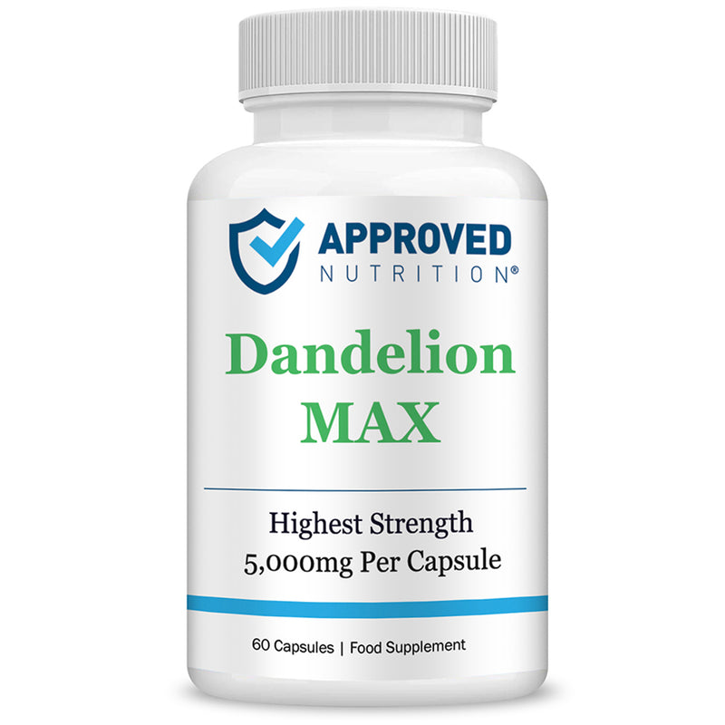 Approved Nutrition DandelionMax 10:1 Extract (5g Per Capsule) (1 Bottle (60 Capsules))