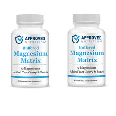 Approved Nutrition Buffered Magnesium Matrix (With Tart Cherry) (2 Bottles (120 Capsules))