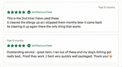 Dog Itch Relief Max - Vet-Approved - Ideal For Dogs With Skin and Allergy Problems!